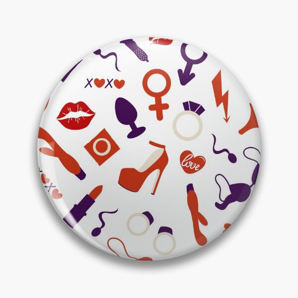 Item preview, valentine's day sex toys adult seamless pattern designed and sold by Sya Prints.