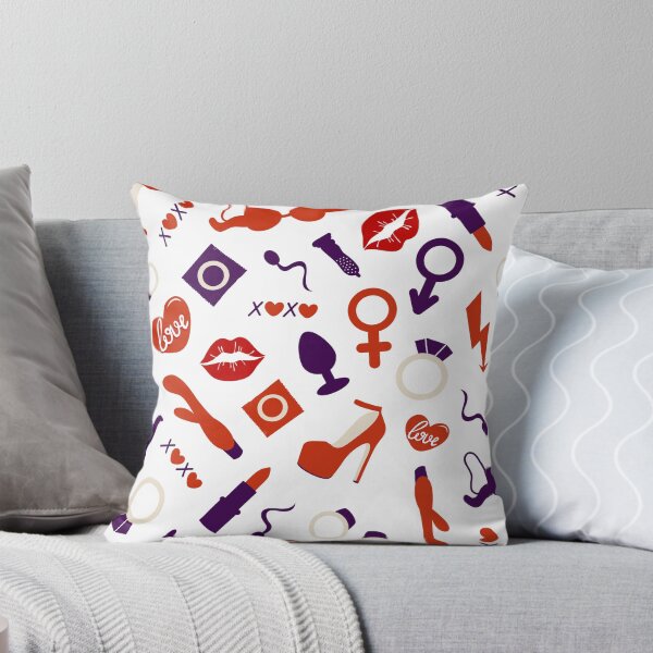 Item preview, valentine's day sex toys adult seamless pattern designed and sold by Sya Prints.