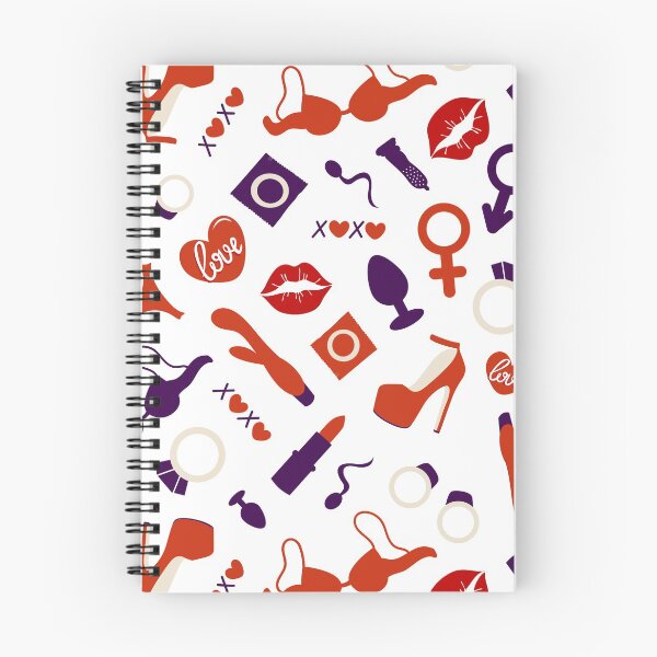 Item preview, valentine's day sex toys adult seamless pattern designed and sold by Sya Prints.