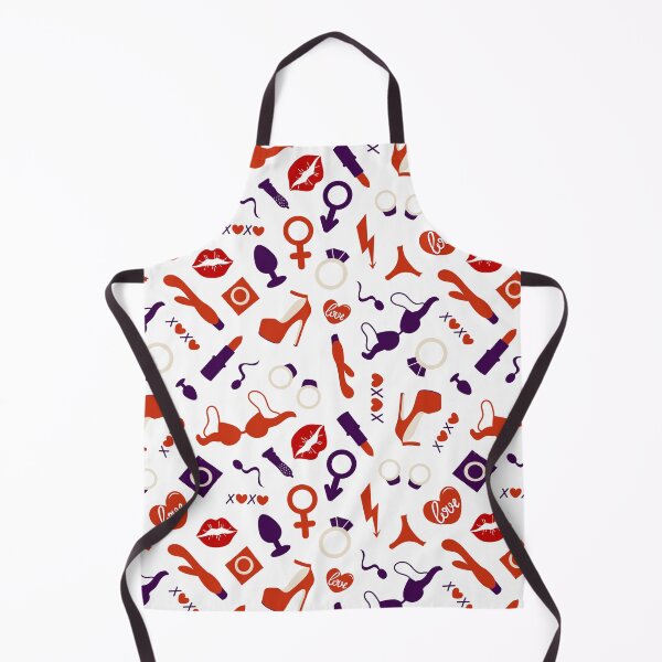 Item preview, valentine's day sex toys adult seamless pattern designed and sold by Sya Prints.