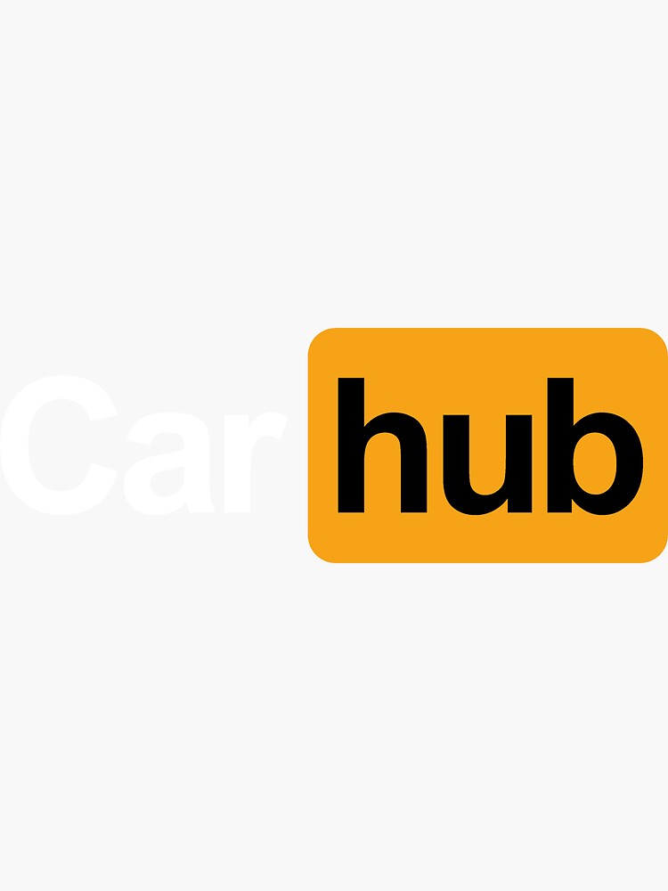 "CarHUB" Sticker for Sale by maaco Redbubble