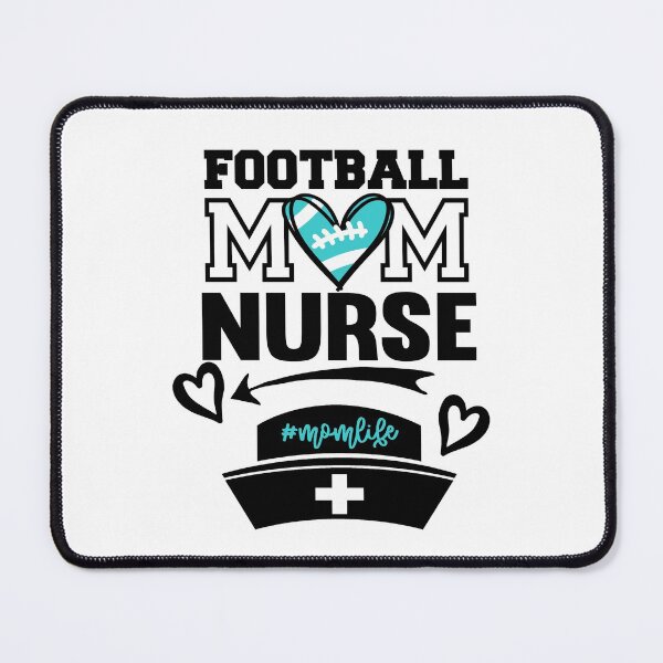 Item preview, FOOT BALL MOM NURSE COWGIRL #MOMS LIFE TURQUOISE designed and sold by wildwhimsical.