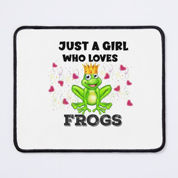 Item preview, Just a girl who loves frogs designed and sold by Designhub14.