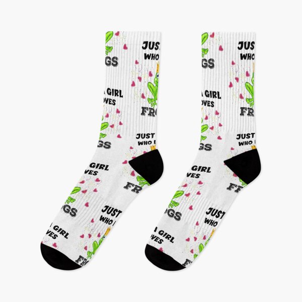 Item preview, Just a girl who loves frogs designed and sold by Designhub14.