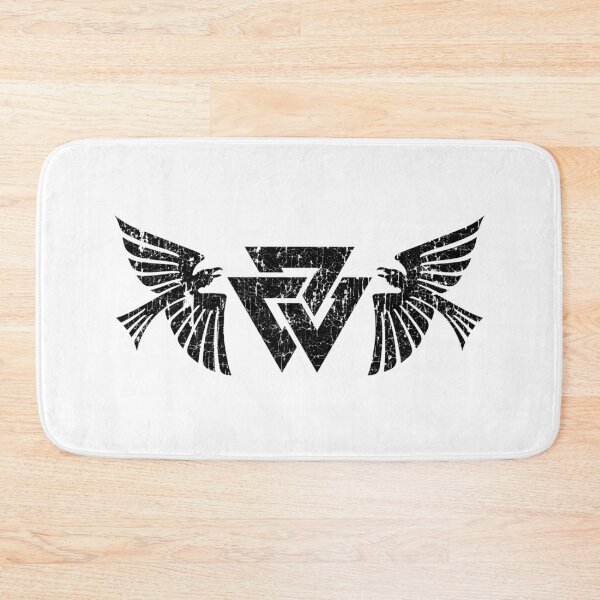Item preview, Norse Viking Ravens Valknut Black Distressed designed and sold by BluePagan.