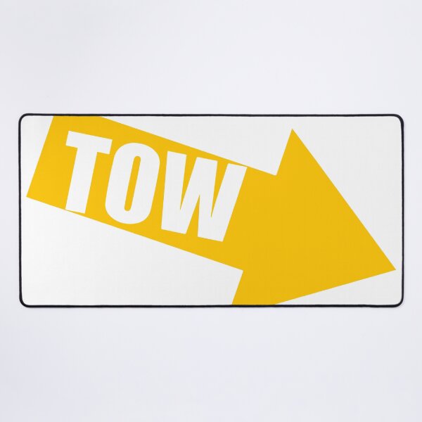Item preview, Yellow Tow Hook Sticker Racing Track Day JDM Style designed and sold by Road To Track.