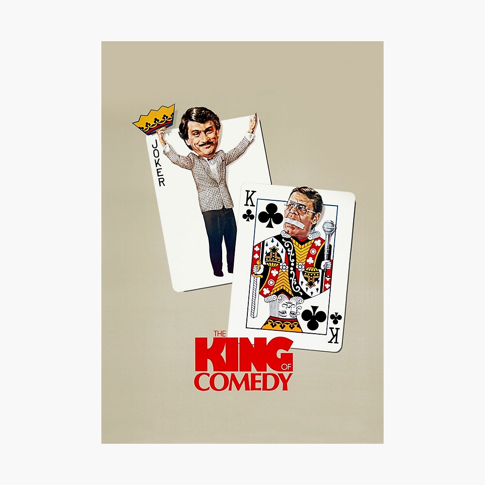 Póster for Sale con la obra «El rey de la comedia (1982)» de Maestromaca |  Redbubble