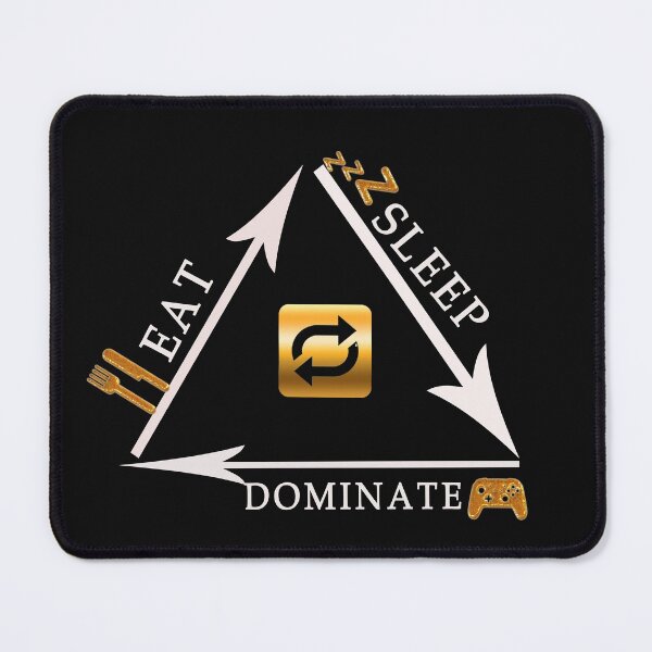 Item preview, Eat Sleep Dominate Repeat designed and sold by Hanaahashem.