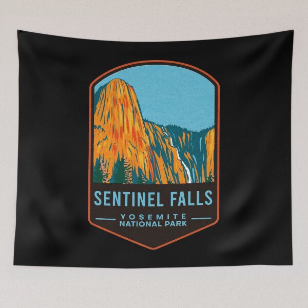Item preview, Sentinel Falls Yosemite National Park designed and sold by JordanHolmes.