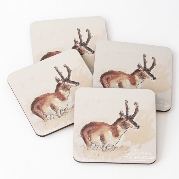 Item preview, The Absent-Minded Gazelle designed and sold by Crosshatching.