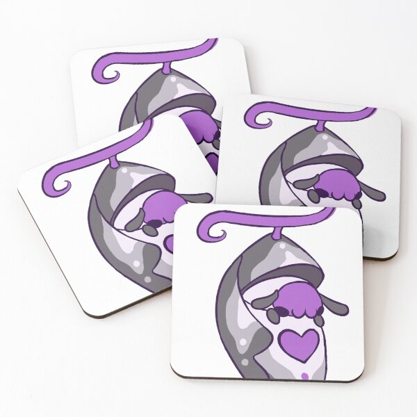 Item preview, Asexual Cater-pride cocoon designed and sold by AlexDiRienzoArt.