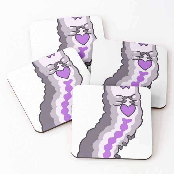 Item preview, Asexual Cater-pride caterpilar designed and sold by AlexDiRienzoArt.