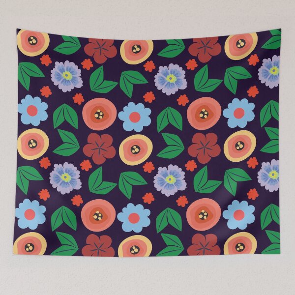 Item preview, Magic Flower Patterns, Unique Gift For All Flower Lovers designed and sold by Special-Ninja.
