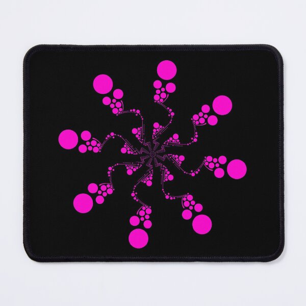 Item preview, Hot Neon Pink Zig Zag Kaleidoscope designed and sold by that5280lady.