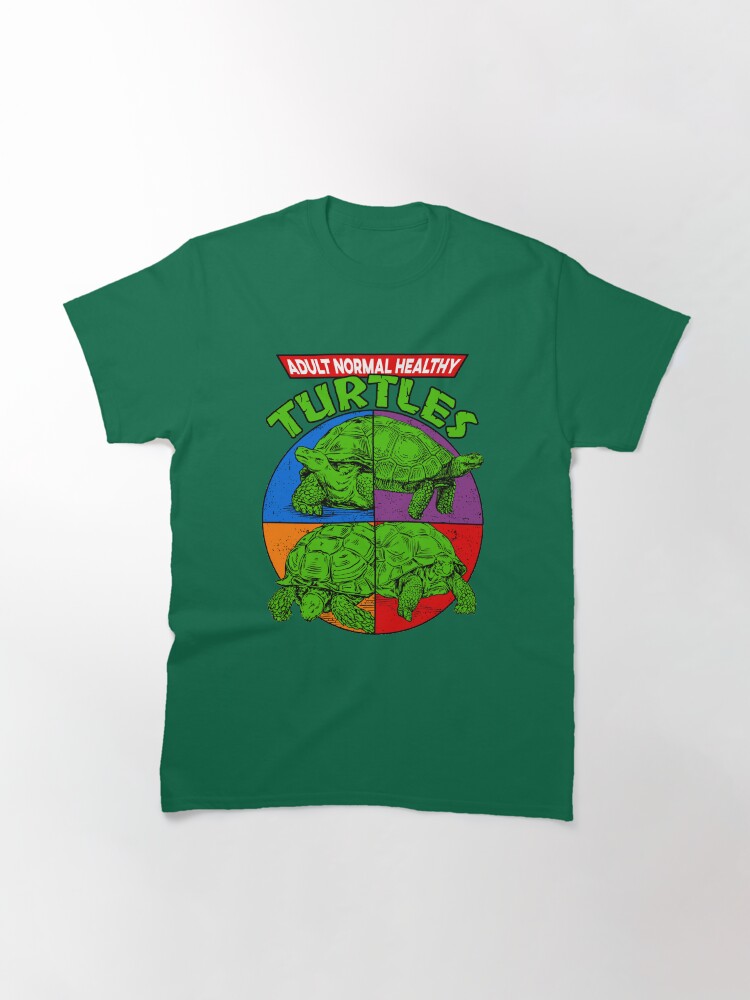 normal healthy adult turtles shirt