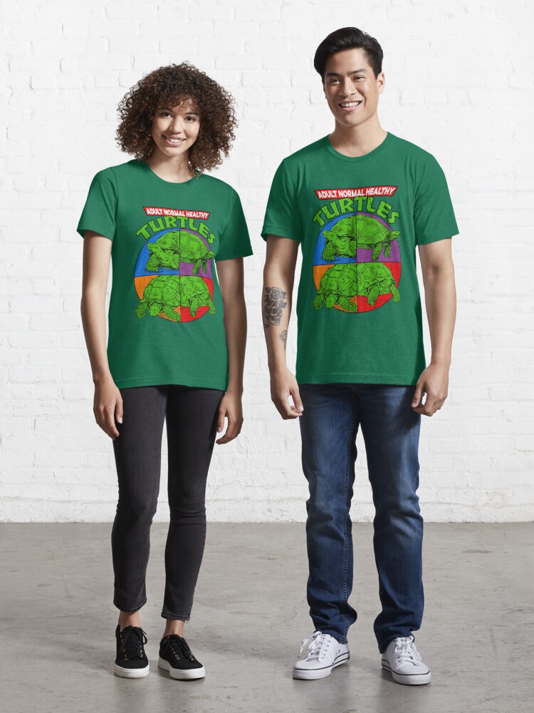 Normal Healthy Adult Turtles | Funny Ninja Humor 90s Teenage Joke Men Women  Mutant T-Shirt