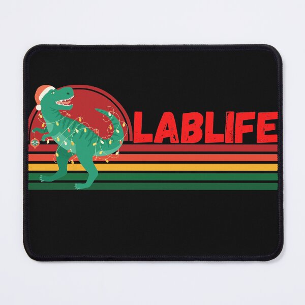 Item preview, T REX CHRISTMAS TREE LIGHTS HALF SUNSET LABLIFE MEDICAL LABORATORY SCIENTIST designed and sold by Hippiesole.