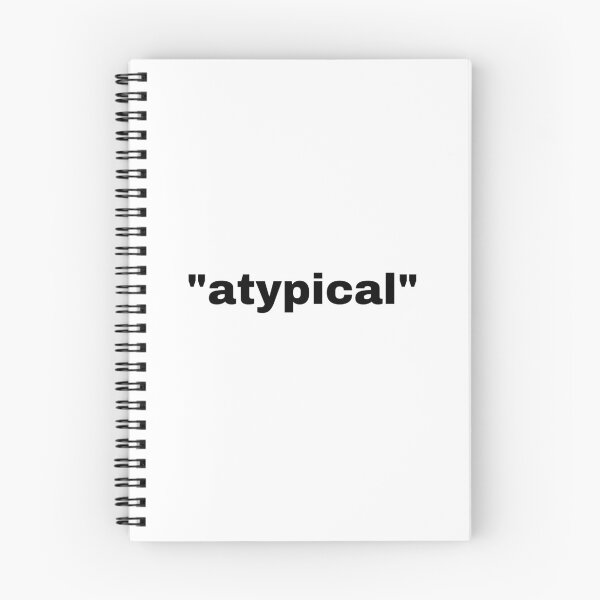 Item preview, "atypical" single word with quotation marks designed and sold by JonathanFTR.