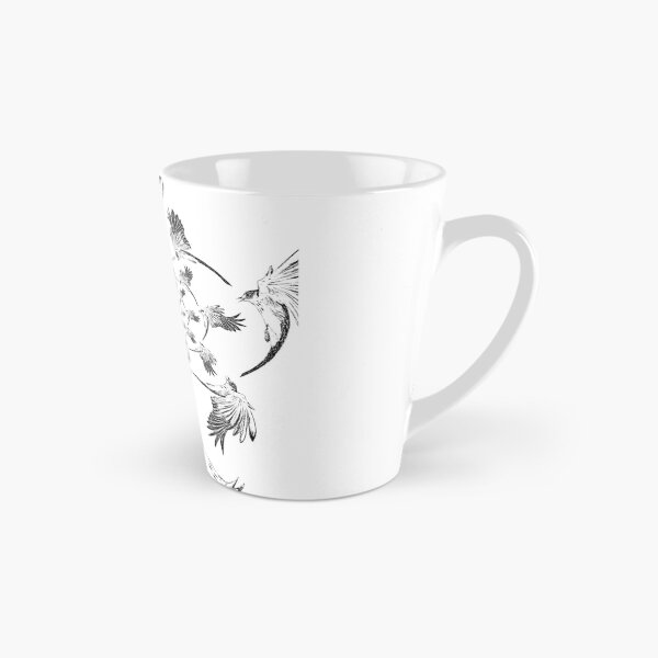 Item preview, A tessellation of birds in flight designed and sold by SammySketchbook.