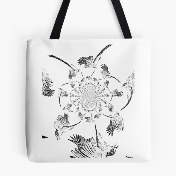 Item preview, A tessellation of birds in flight designed and sold by SammySketchbook.