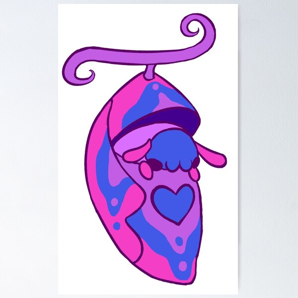 Item preview, Bi Cater-pride Cocoon designed and sold by AlexDiRienzoArt.
