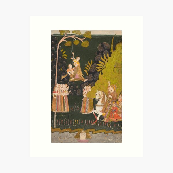 Item preview, Maharaja Abhai Singh of Marwar designed and sold by HinduArtGallery.
