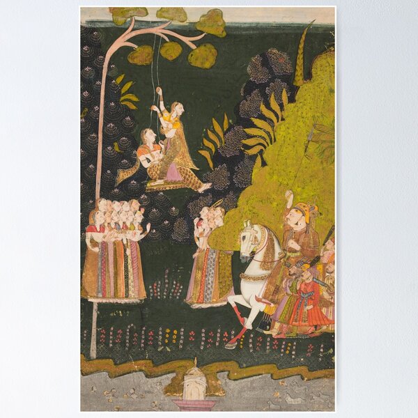 Item preview, Maharaja Abhai Singh of Marwar designed and sold by HinduArtGallery.
