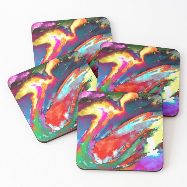 Item preview, stormbird: an abstract digital painting designed and sold by SammySketchbook.