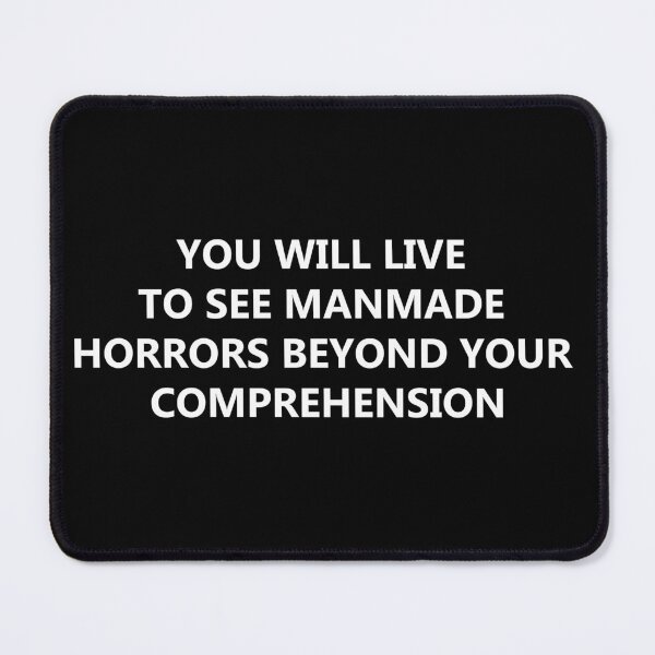Manmade Horrors Mouse Pad