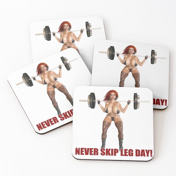 Item preview, Never Skip Leg Day (Redhead Edition) designed and sold by TheMintyTicket.