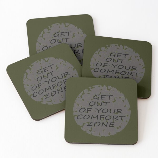 Item preview, Get out of your comfort zone - Motivational Quotes For Success designed and sold by HMZDESIGNE ⭐⭐⭐⭐⭐.