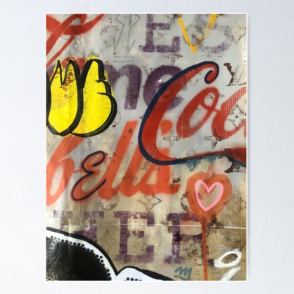Item preview, Graffiti wall | Pop art | Street-art aesthetics designed and sold by CiceroSpin.