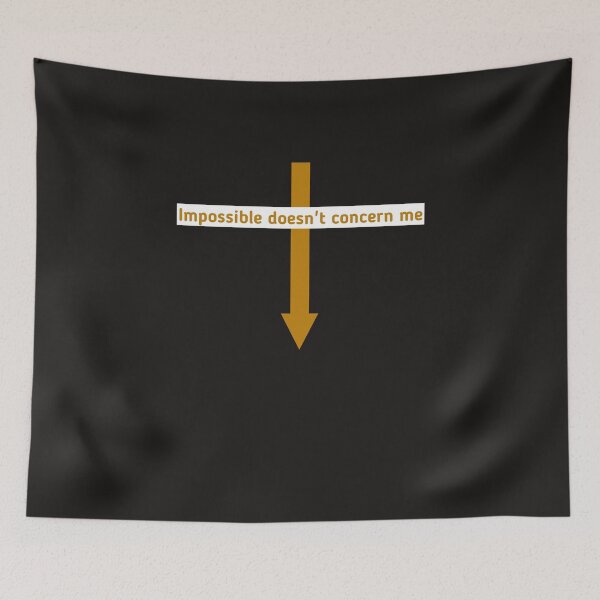 Item preview, Impossible doesn't concern me designed and sold by SarahMohanad.