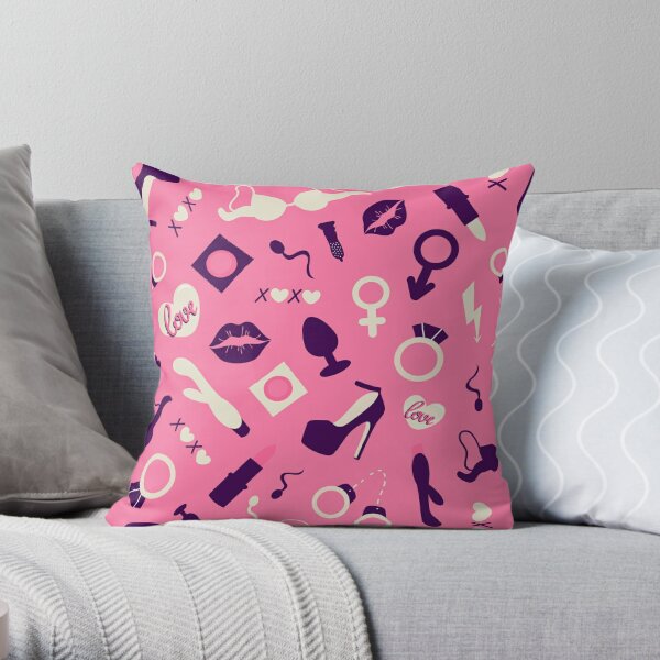 Make your butt look pretty! Throw Pillow for Sale by penandkink