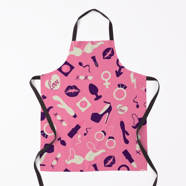 Item preview, valentines day adult toys seamless pattern designed and sold by Sya Prints.