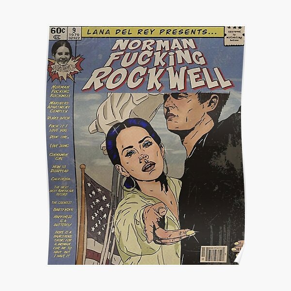 Norman F**king Rockwell Poster