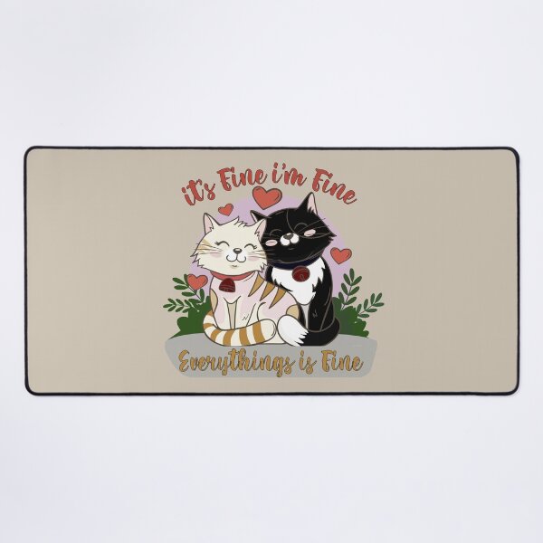 Item preview, it's fine i'm fine everything's fine designed and sold by Hero Prod.
