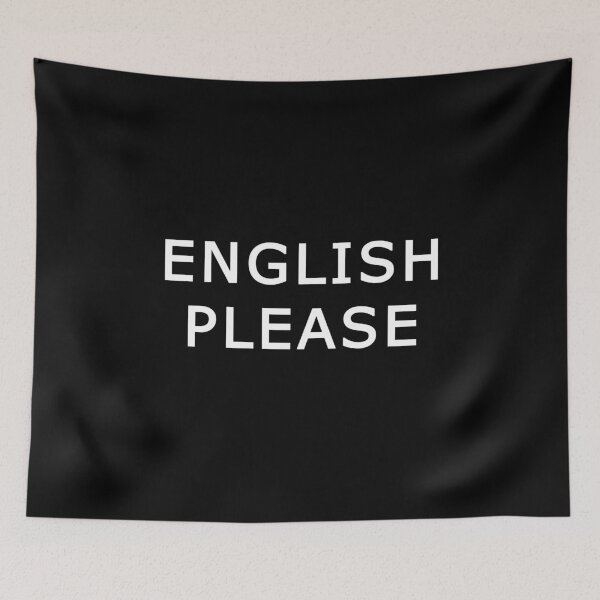 Item preview, english please designed and sold by Design Repo.