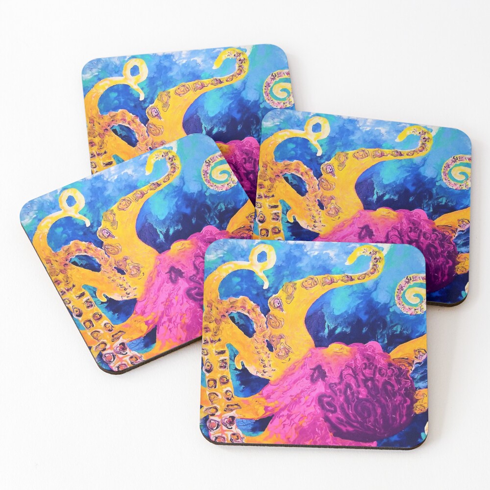 Item preview, Coasters (Set of 4) designed and sold by BerstofColor.