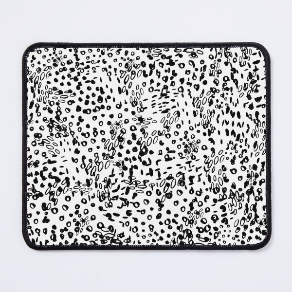Item preview, Leopard Print - Black Spots and Circles designed and sold by RiadMannan.