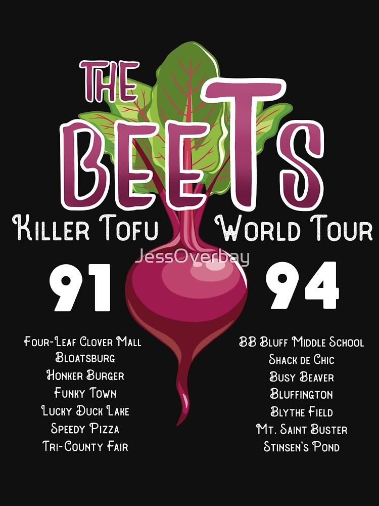 "The Beets Killer Tofu World Tour" Essential TShirt for Sale by