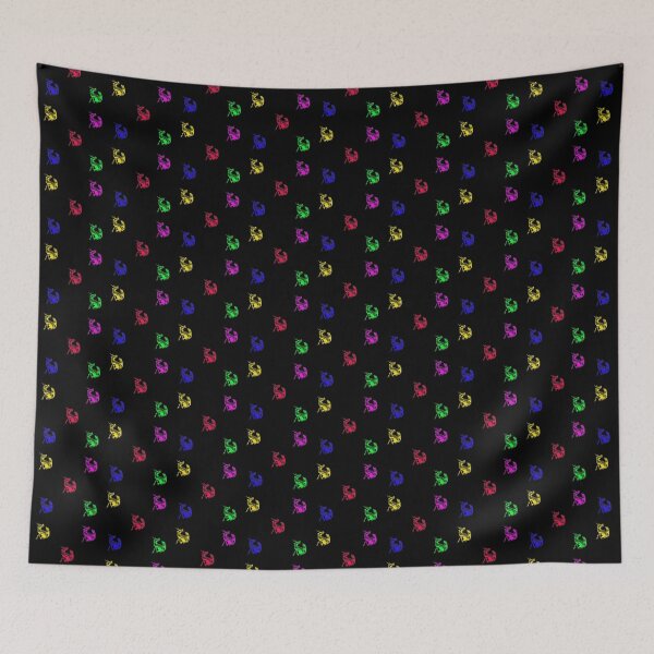 Item preview, Bright colorful Japanese monster designed and sold by brendanre.
