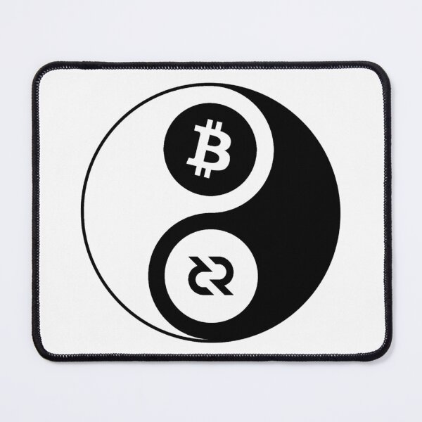 Item preview, Decred Yin Yang © v1 (Design timestamped by https://timestamp.decred.org/) designed and sold by OfficialCryptos.