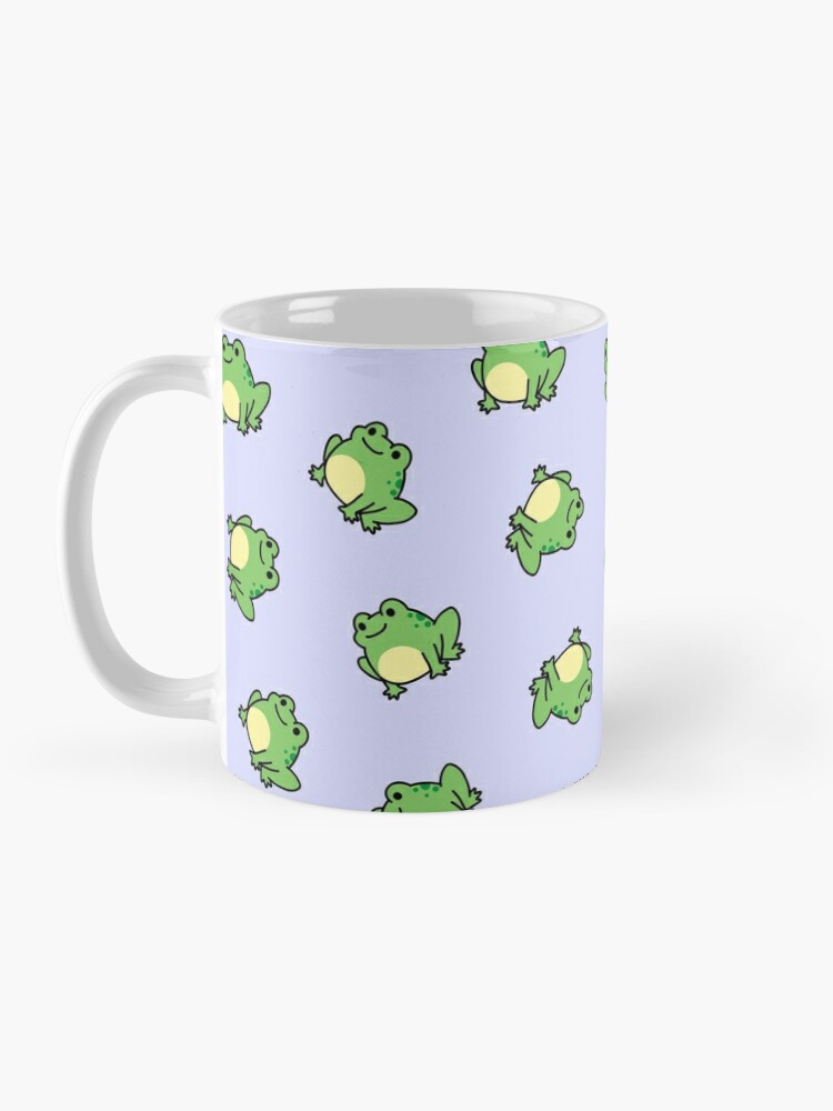 Frog Coffee Mug by littlemandyart