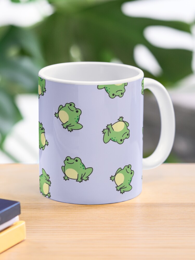 Green Frog Mug - 11 ounce Ceramic Coffee/Tea Mug