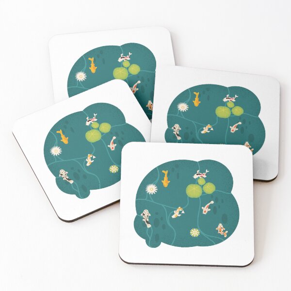 Item preview, The Zen Koi Fish Pond designed and sold by WoofKlan.