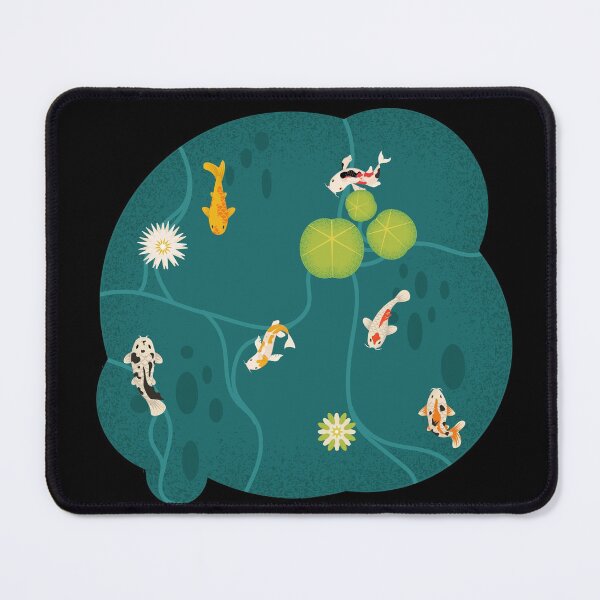 Item preview, The Zen Koi Fish Pond designed and sold by WoofKlan.