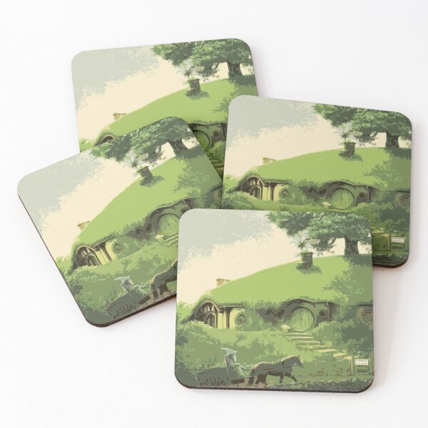 Item preview, The Shire Inspired Unexpected Journey Print - Featuring Wizard and Hole designed and sold by NickiCollings.