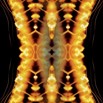Artwork thumbnail, Yellow Laser Lights by RIGHTCHUS