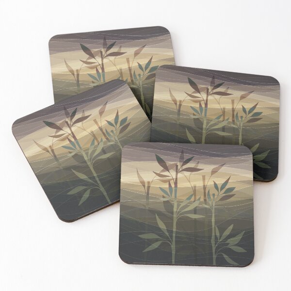 Item preview, Bamboo Sunset Waves designed and sold by DesignByMCA.